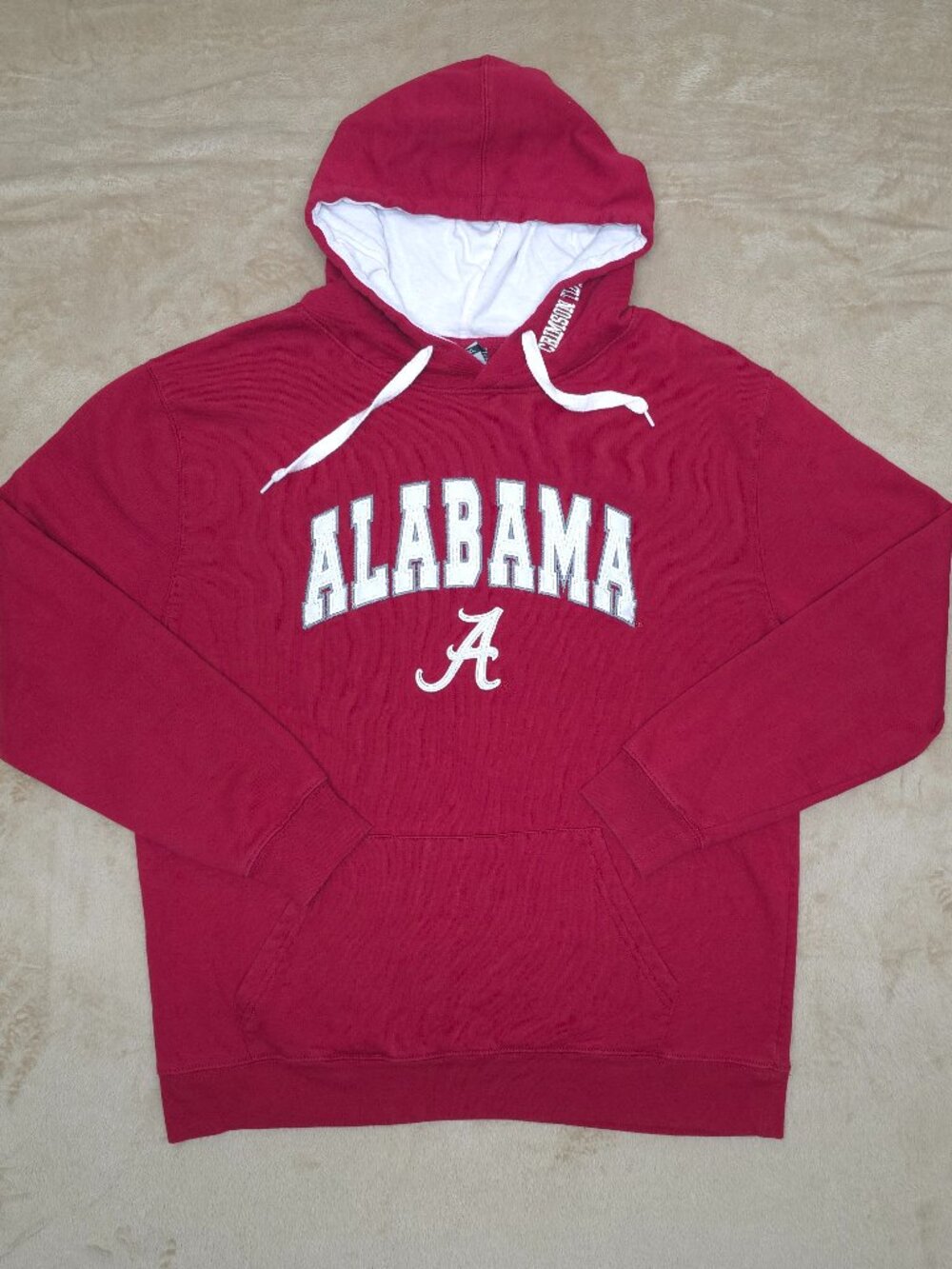 Alabama Crimson Tide Stadium Athletics Men's XL Embroidered Hoodie